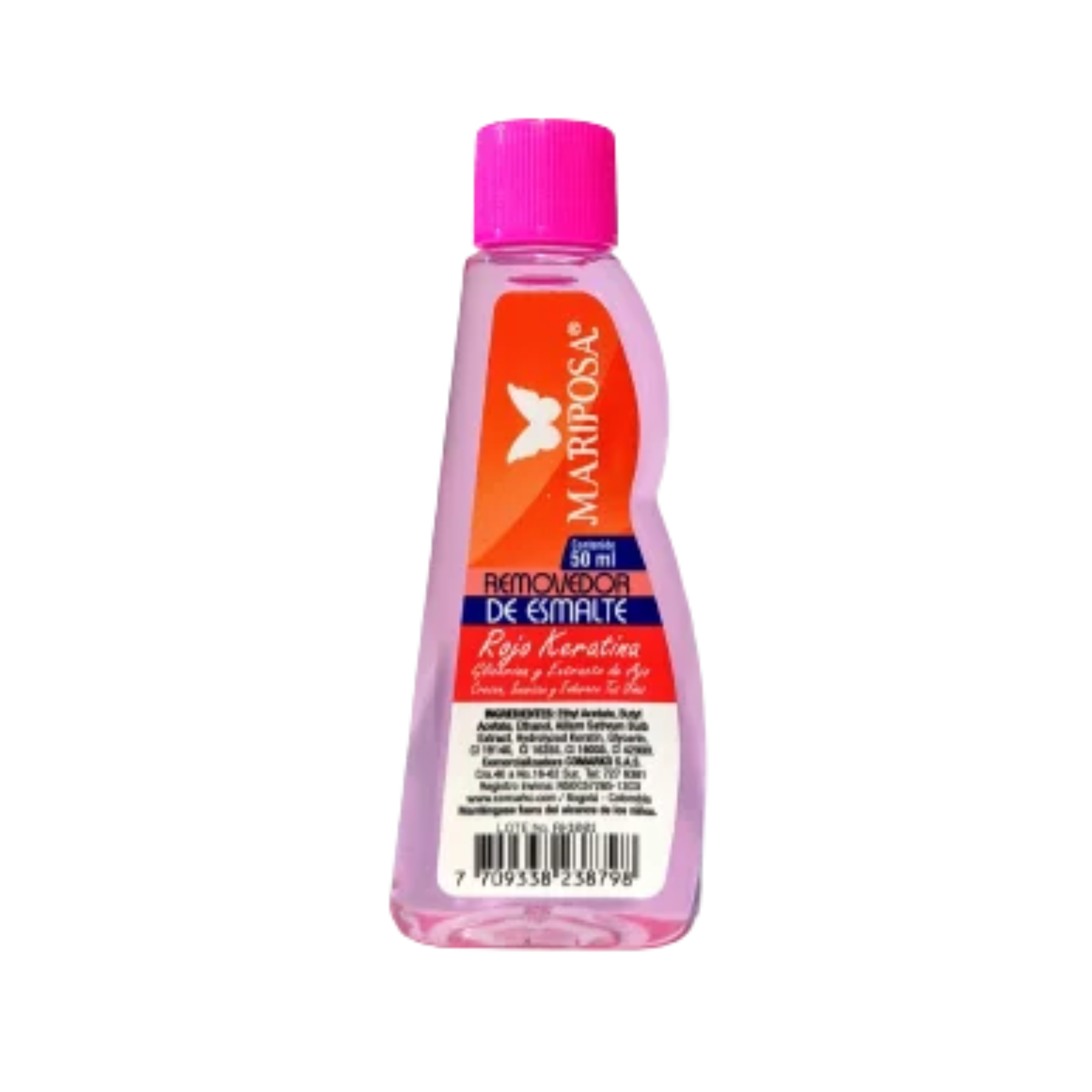 Removedor de esmalte x 50 ml