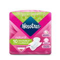 Nosotras natural clasica x 10 toallas