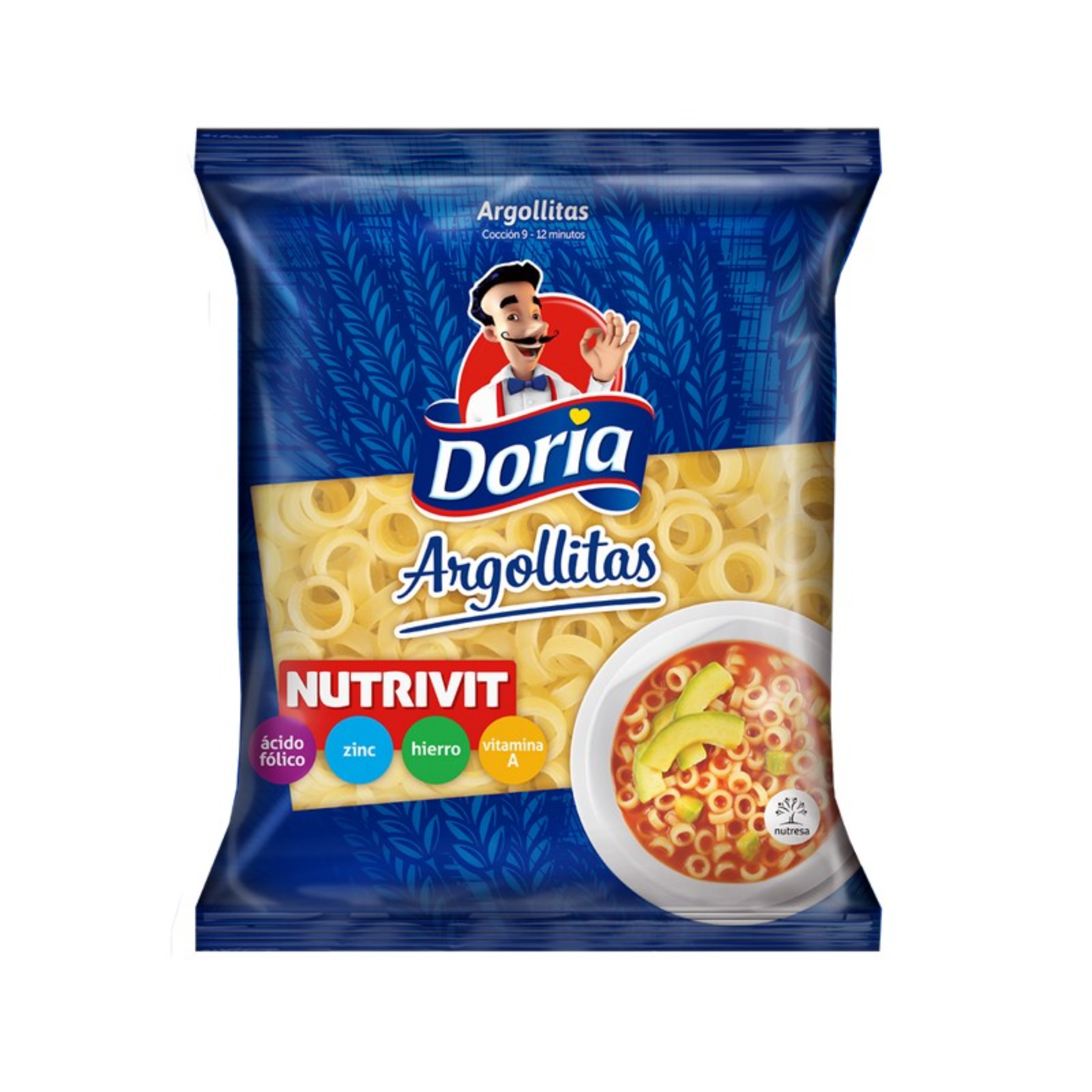 Argollitas doria x 250 gr