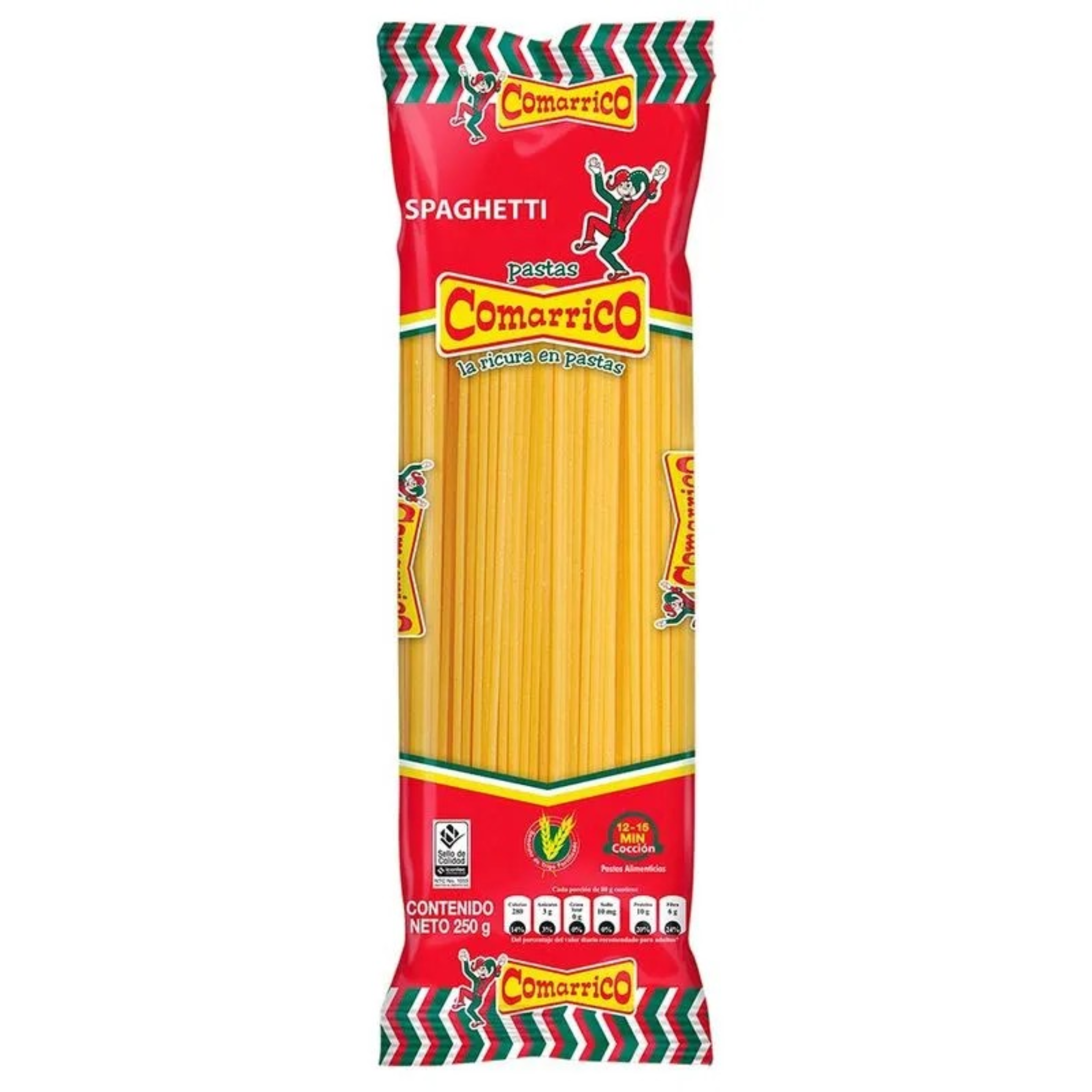 Spaguetti comarrico x 250 gr