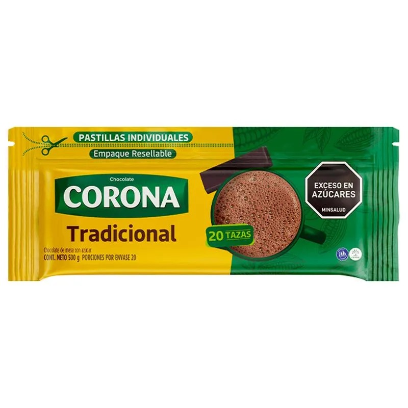 Chocolate corona x 450 gr