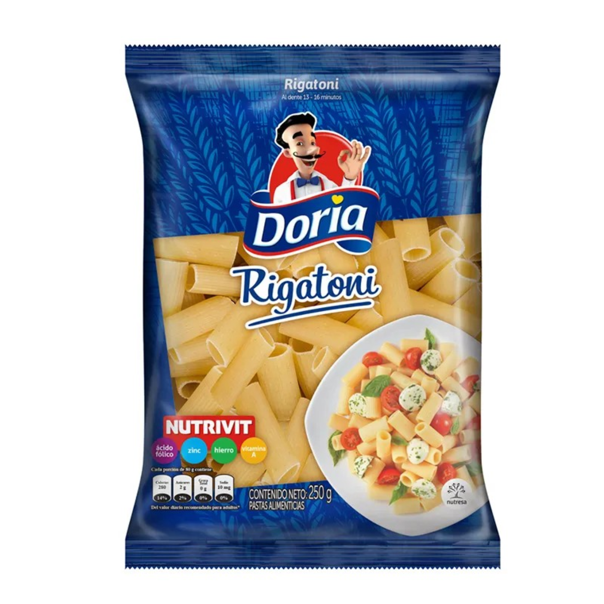 Rigatoni doria x 250 gr