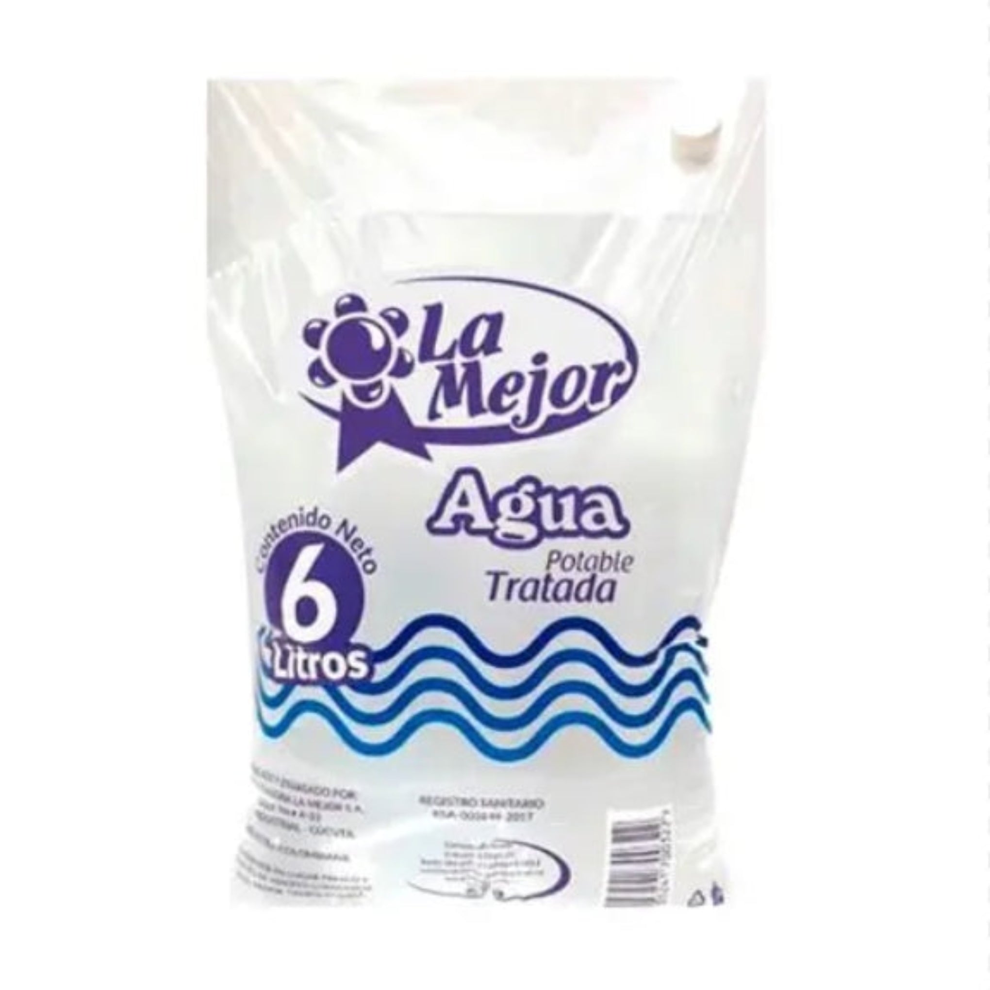 Agua la mejor de 6 litros