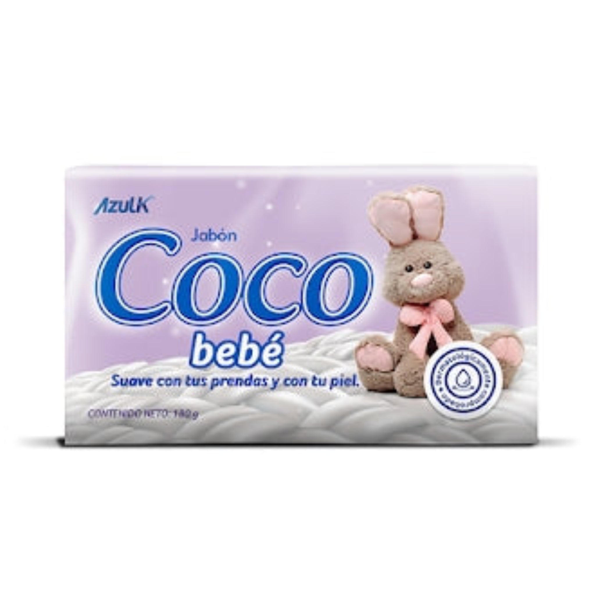 Jabon coco bebe x 180 gr