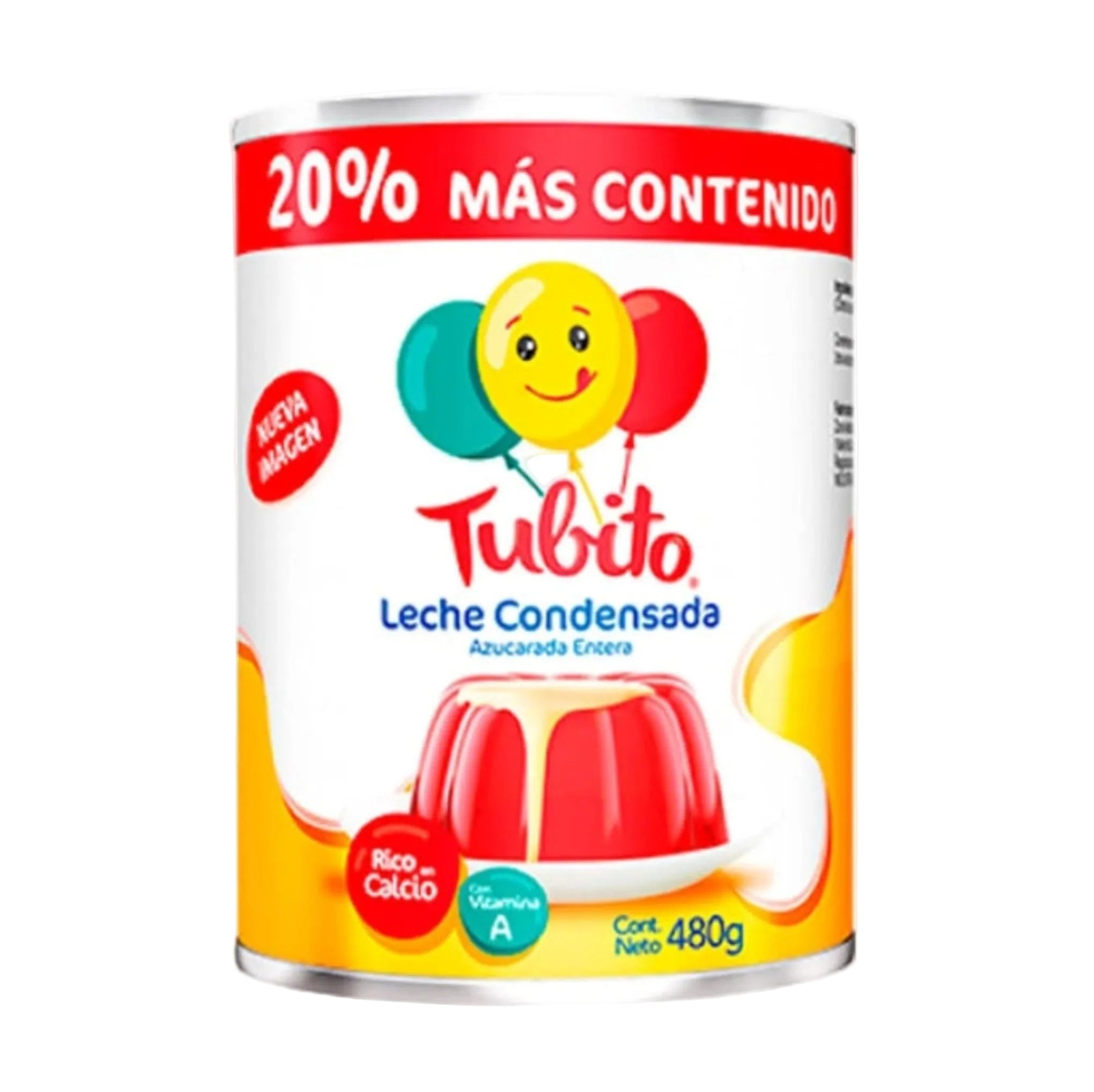 Tubito leche condensada x480 gr
