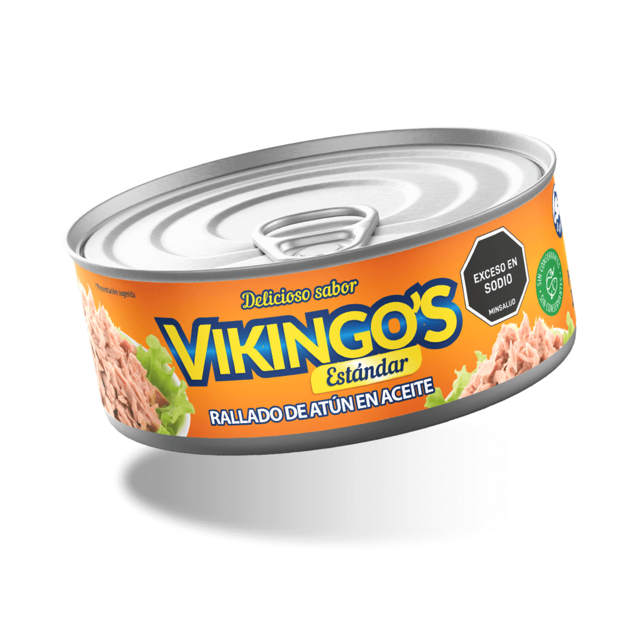 Vikingos rallado de atún en aceite