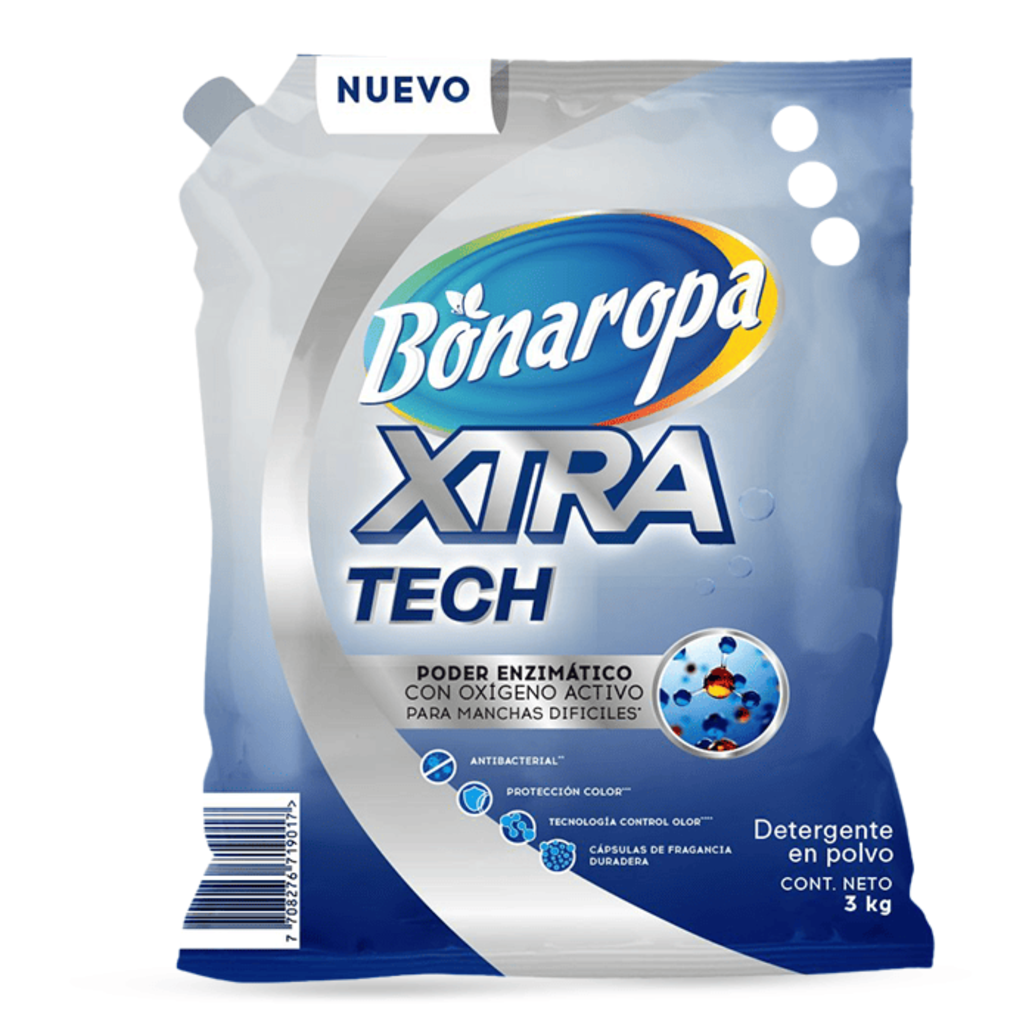 Bona ropa xtra tech x 3 kilos