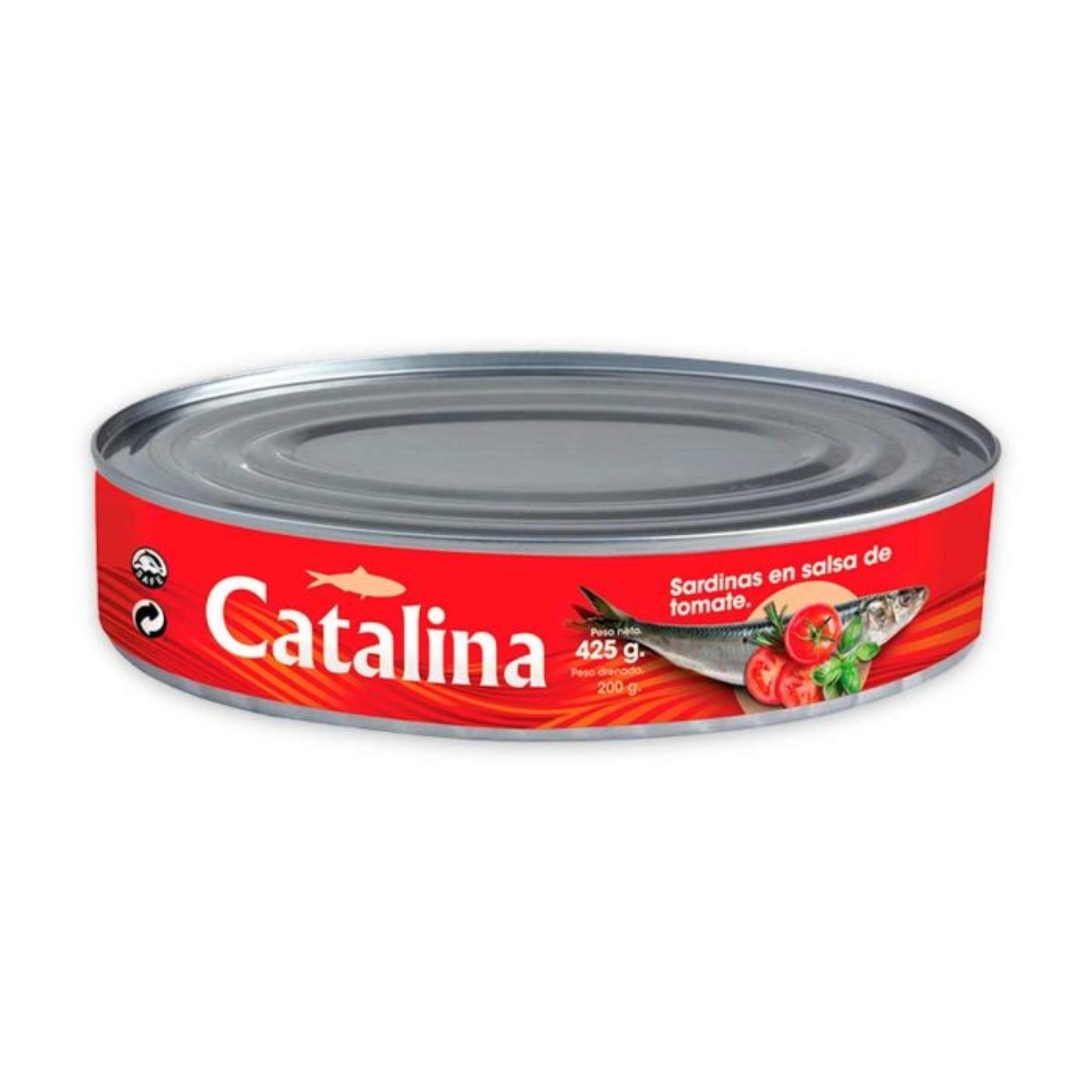 Pescado en salsa de tomate catalina x 425 gr