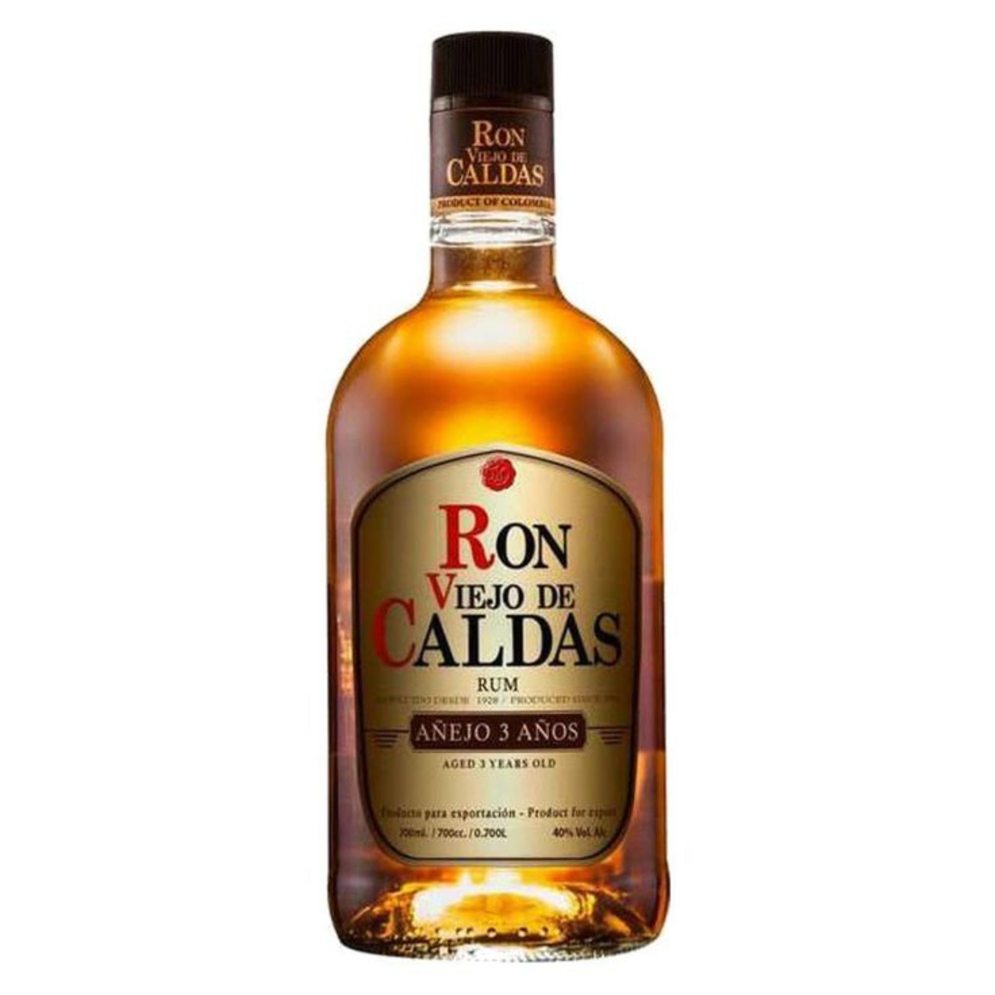 Ron caldas x 750 ml