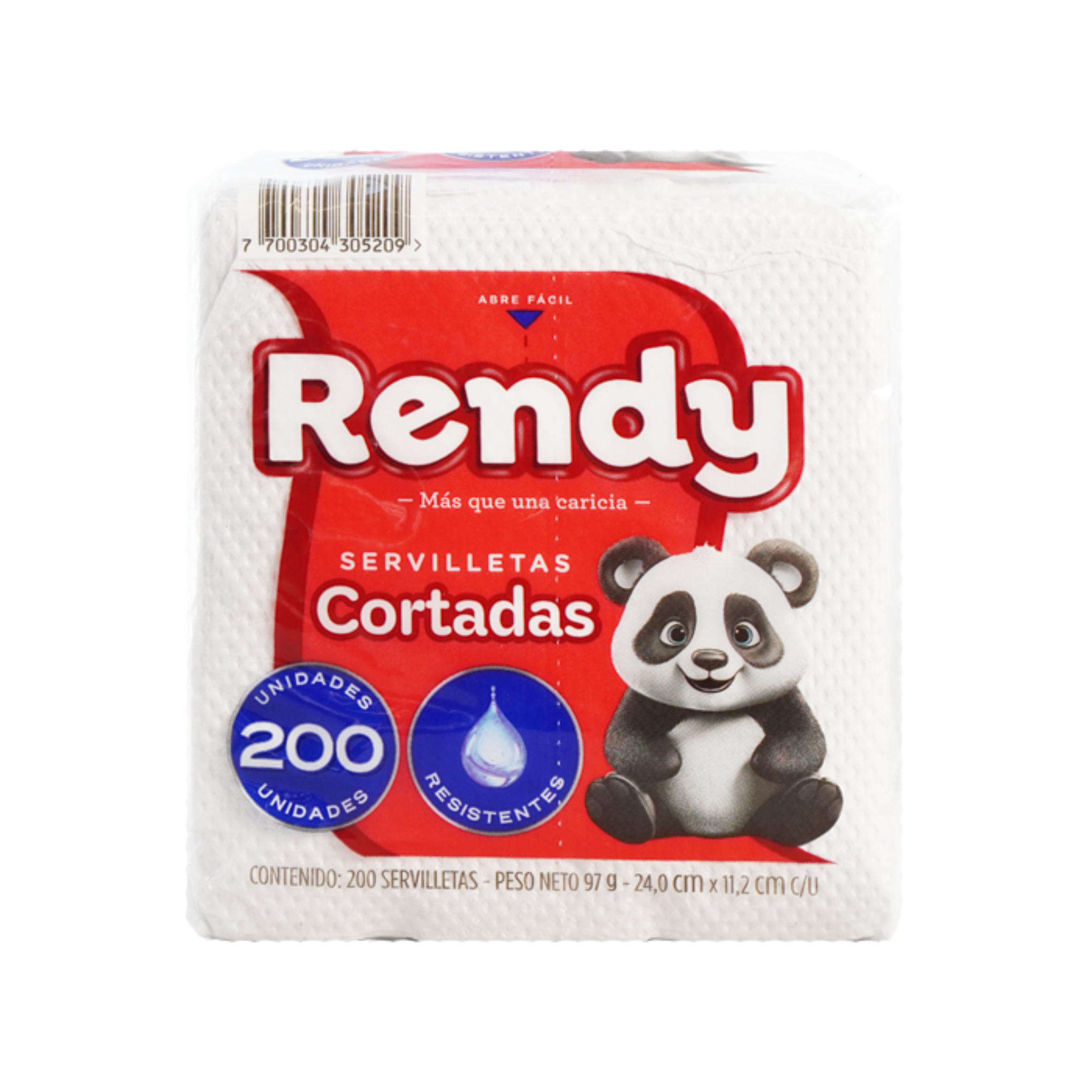 Servilleta rendy  x 200 unidades