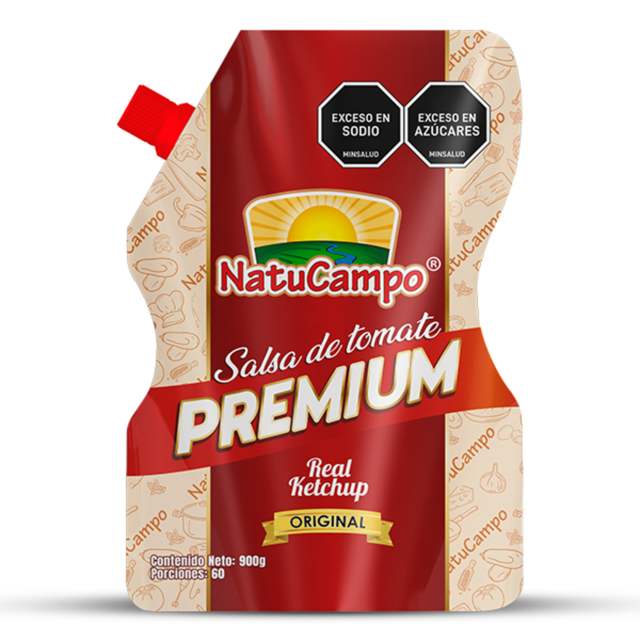 Salsa de tomate natucampo x 900 gr
