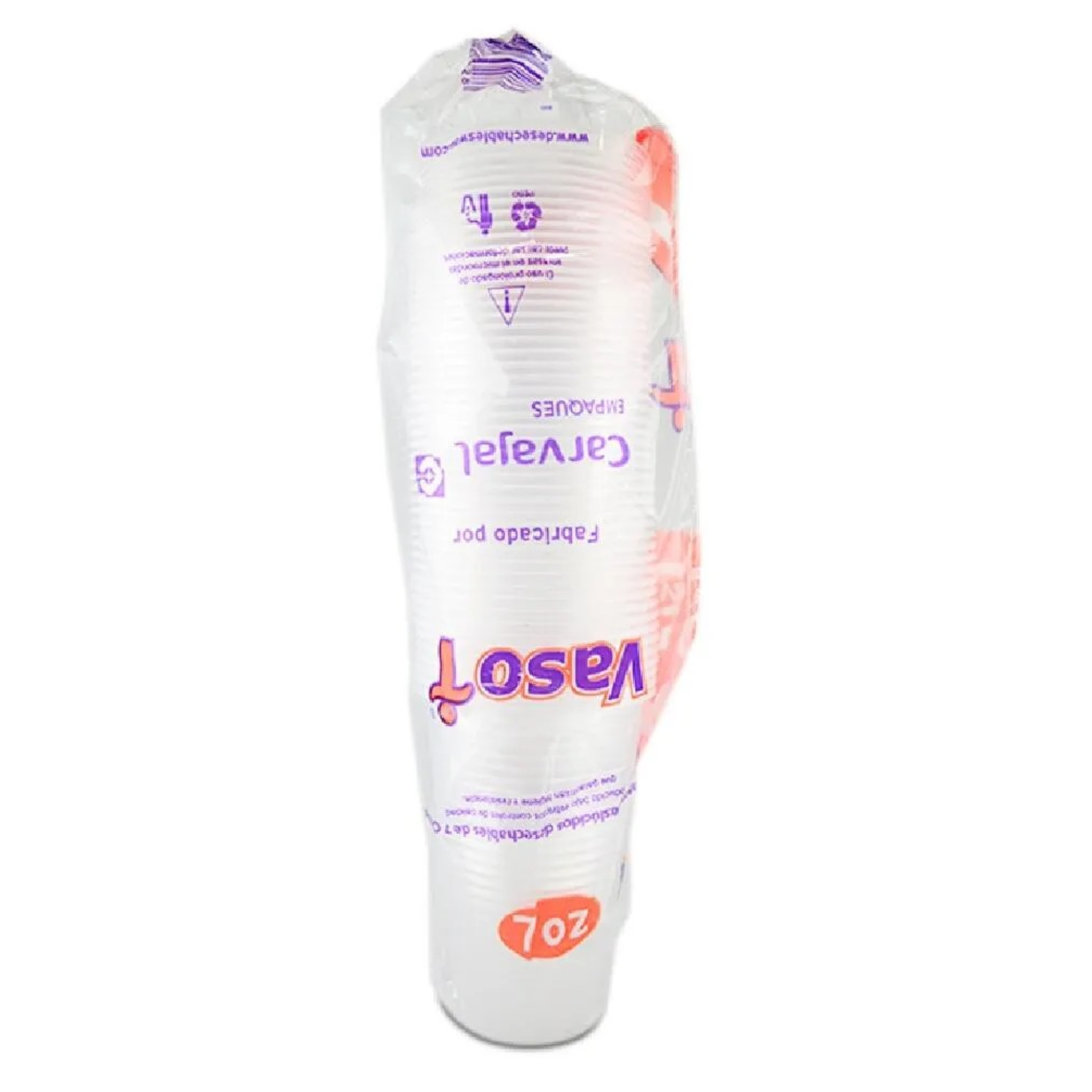 Vasos desechables 7 oz x 50 unidades