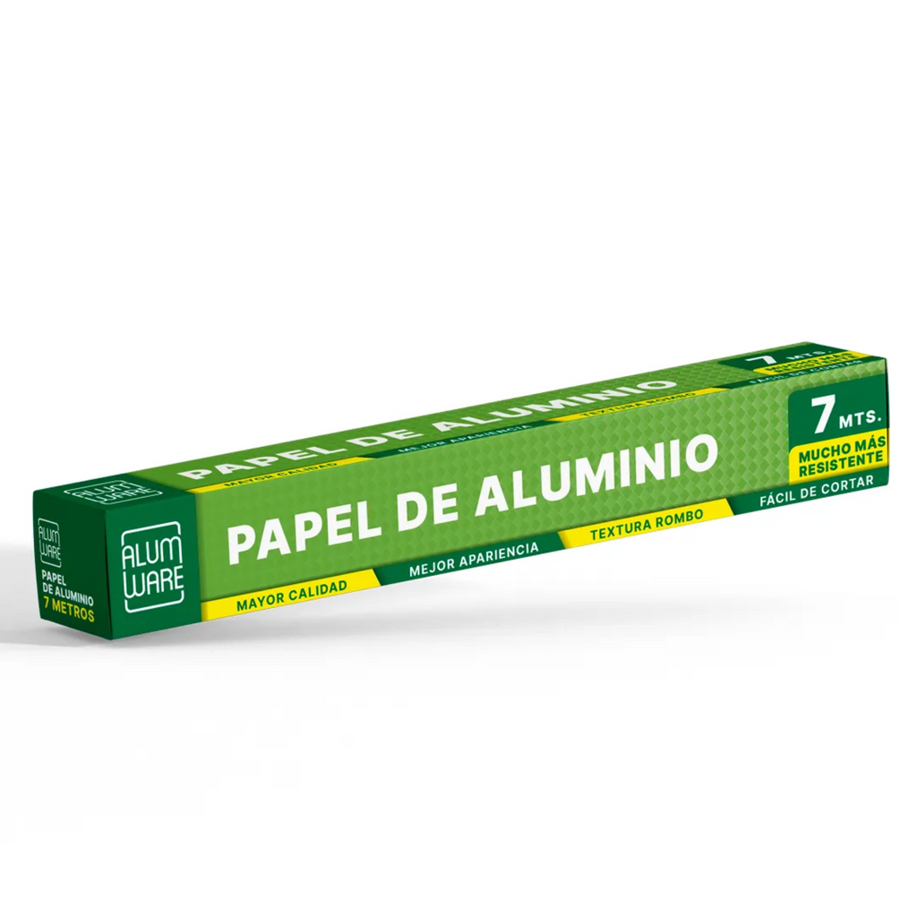 Papel aluminio de 7 metros