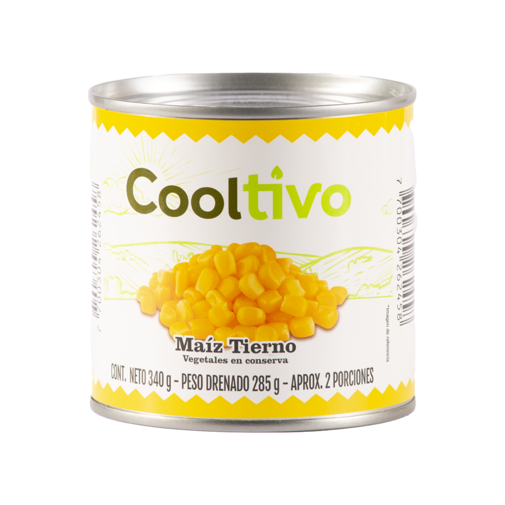 Maiz tierno en lata x 425 gr