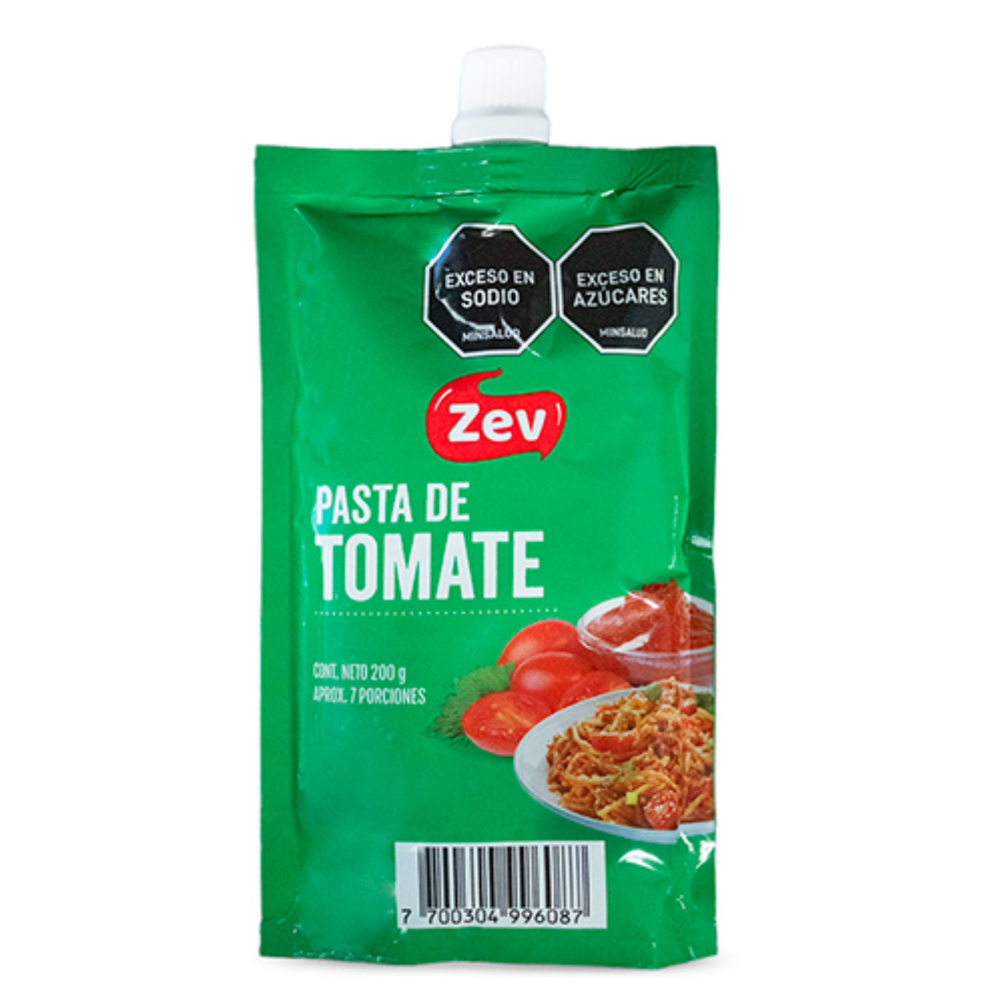 Pasta de tomate zev x 200 gr