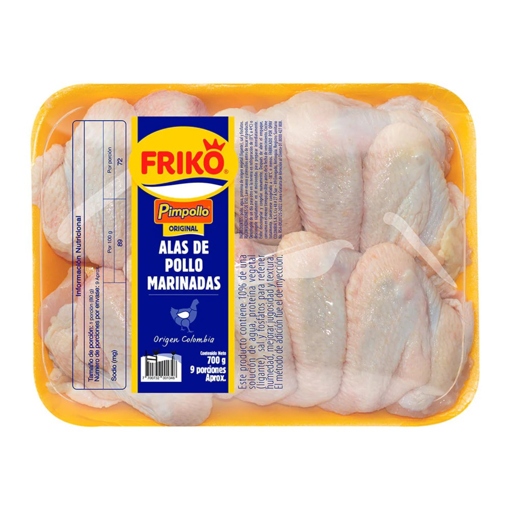 Alas de pollo x kilo