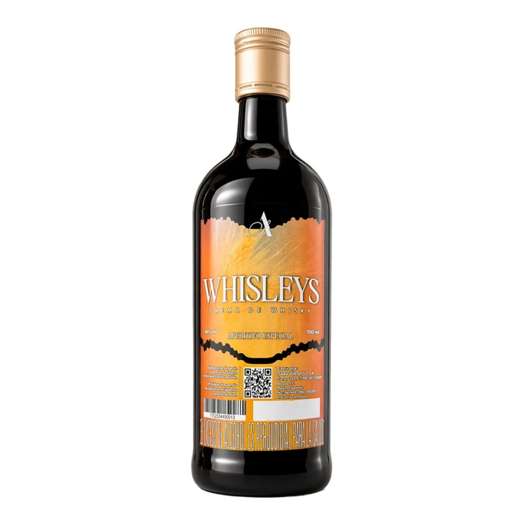 Whisleys crema de whisky x 700ml