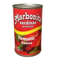 Marbonita sardinas en salsa de tomate x 170 gr
