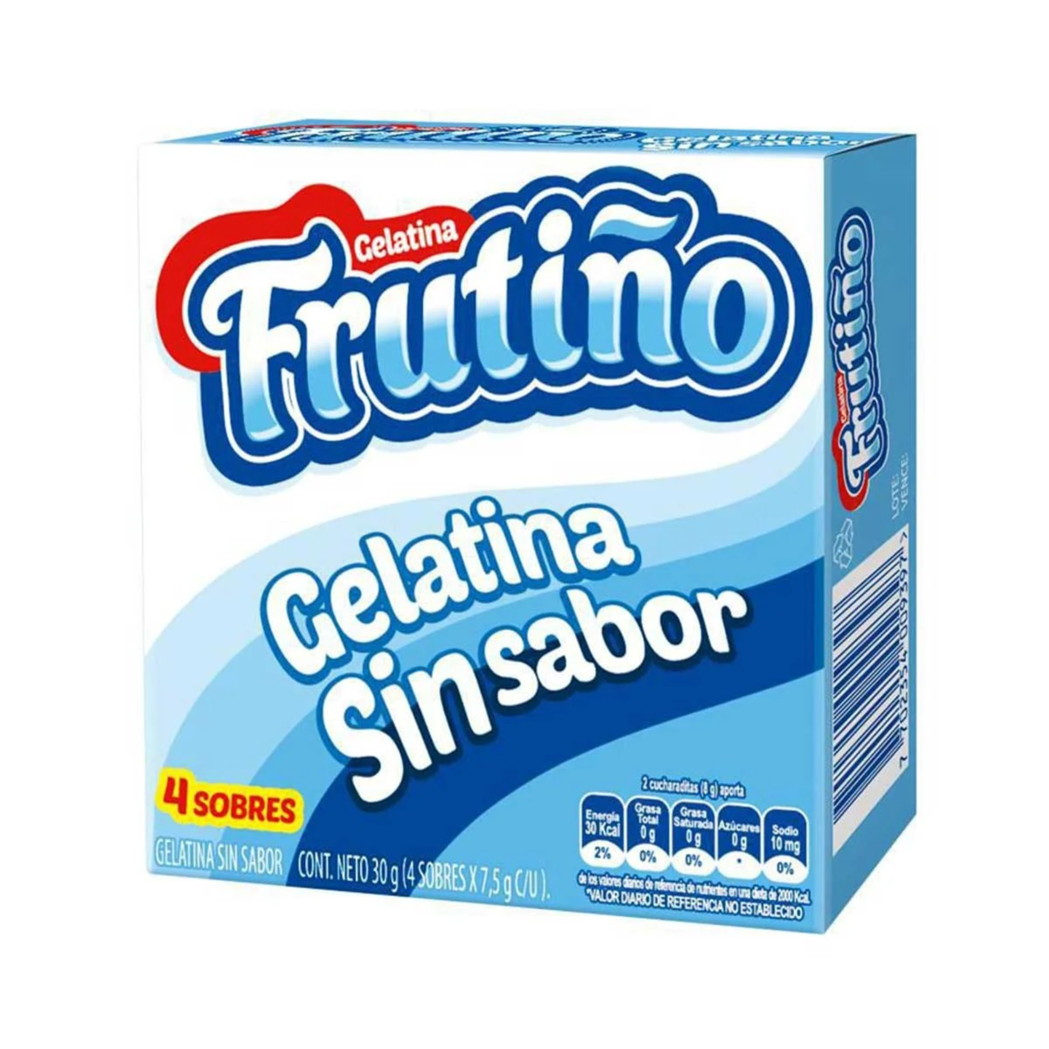 Gelatina sin sabor x 15 gr